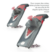 Börner V5 PowerLine Cortador de Verduras Set básico de 4 piezas / ES
